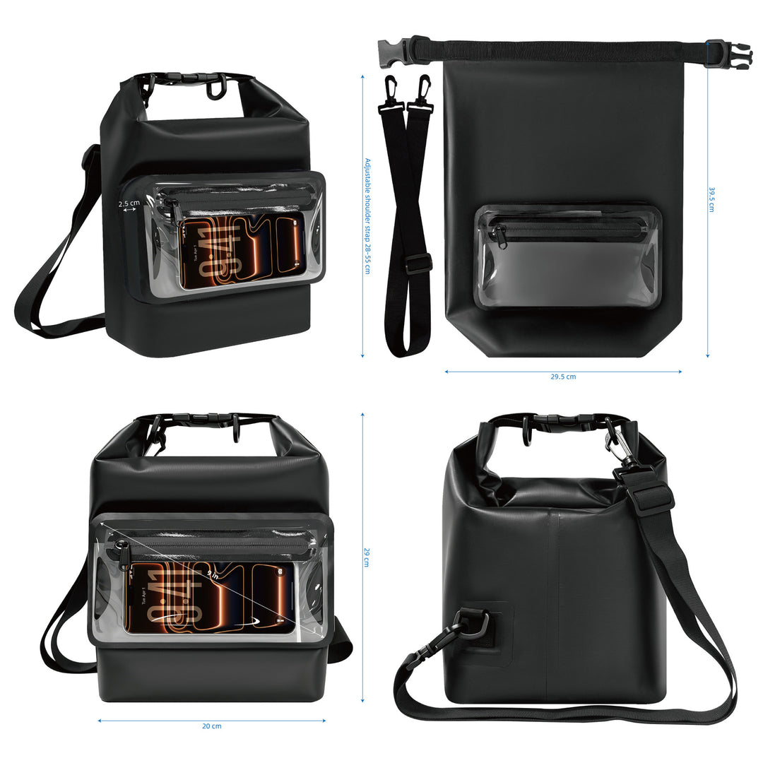 Compact Water-repellent Shoulder Bag Stornfield