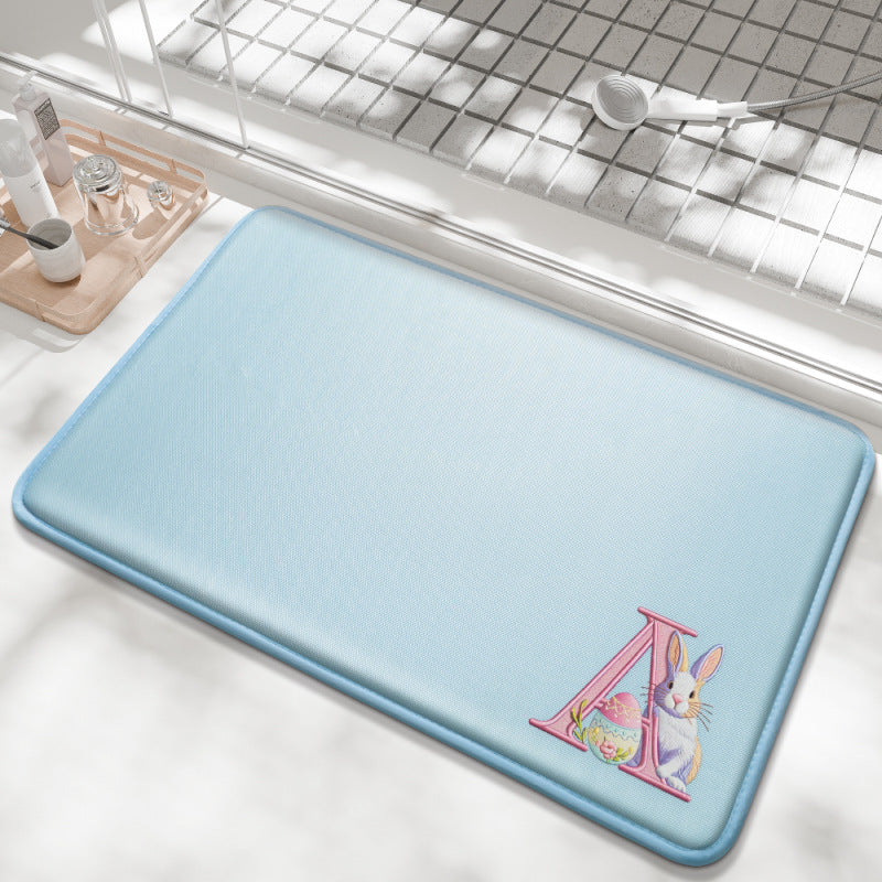Decorative Easter-Themed Bath Mat