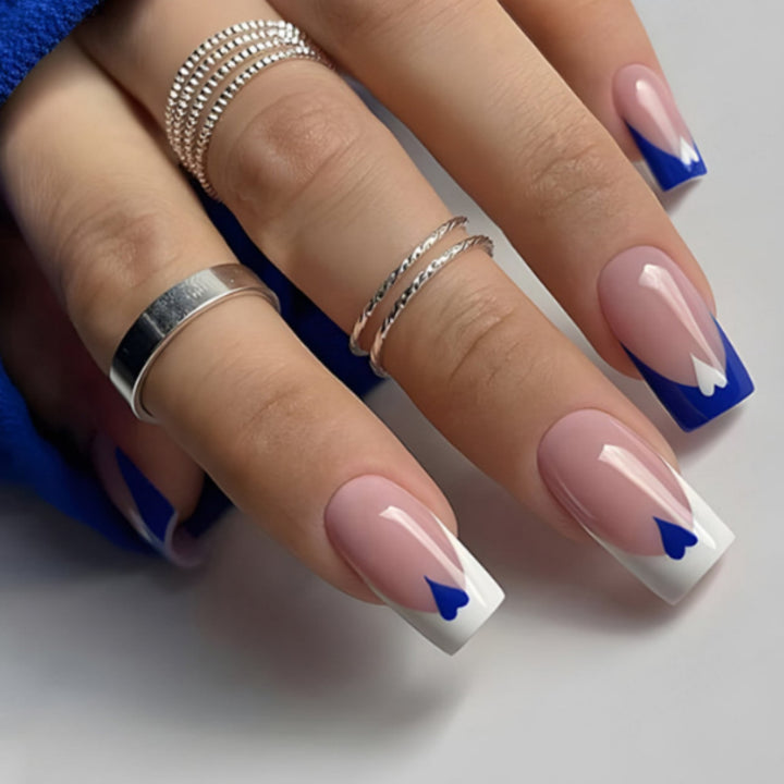 Artistic Heart Tip Nail Extensions Stornfield