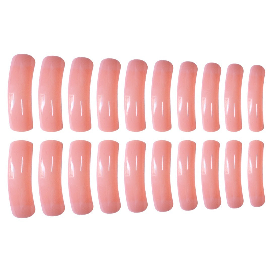 Glossy Long Press-On Nail Extensions Stornfield