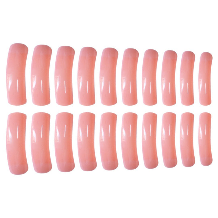 Glossy Long Press-On Nail Extensions Stornfield
