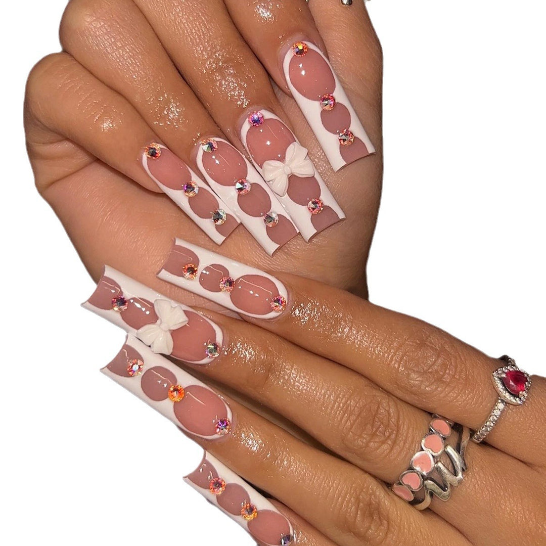 Glamorous Jewel-Accent Nail Art Kit