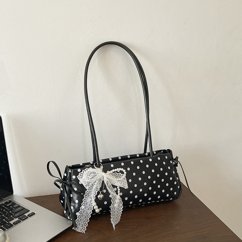 Decorative Polka Dot Handbag