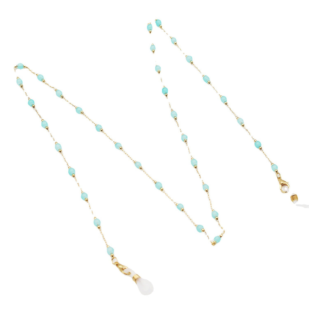 Elegant Beaded Eyewear Retainer Chain Stornfield
