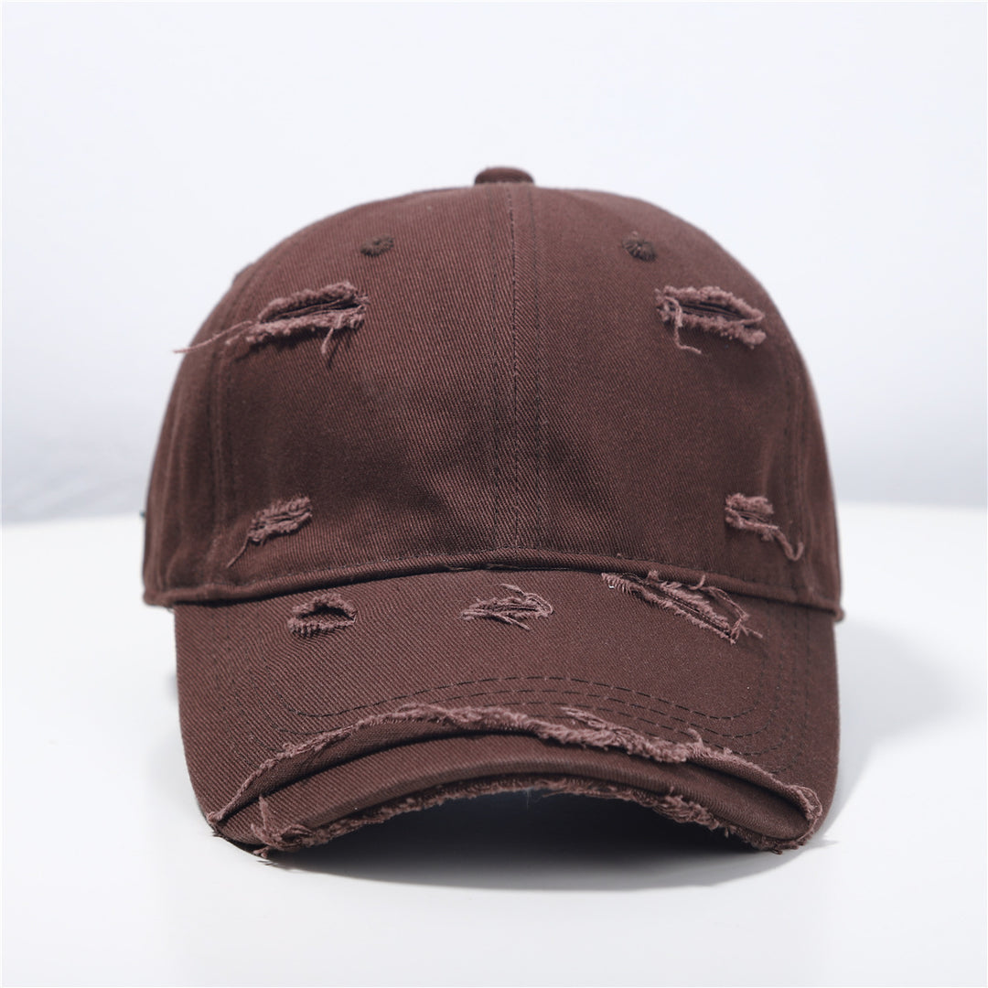 Men's Distressed Classic Cotton Baseball Cap Stornfield