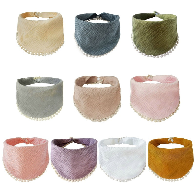 Soft Cotton Drool Bibs Set Stornfield