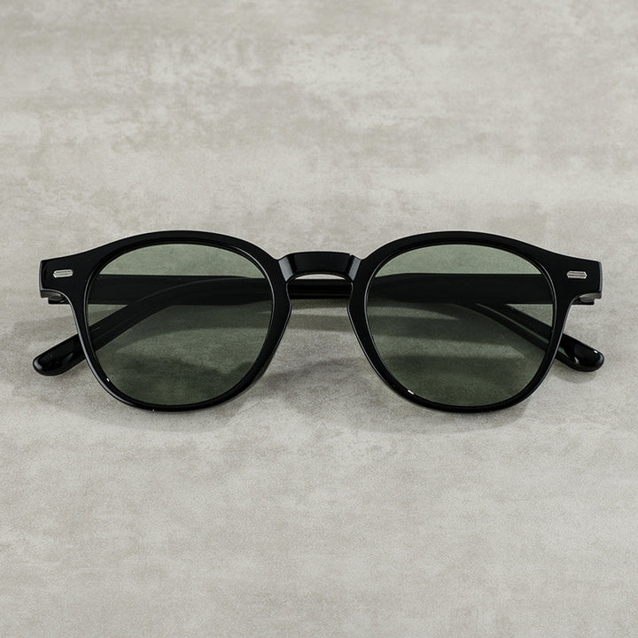 Vintage-Inspired Round Frame Sunglasses Stornfield