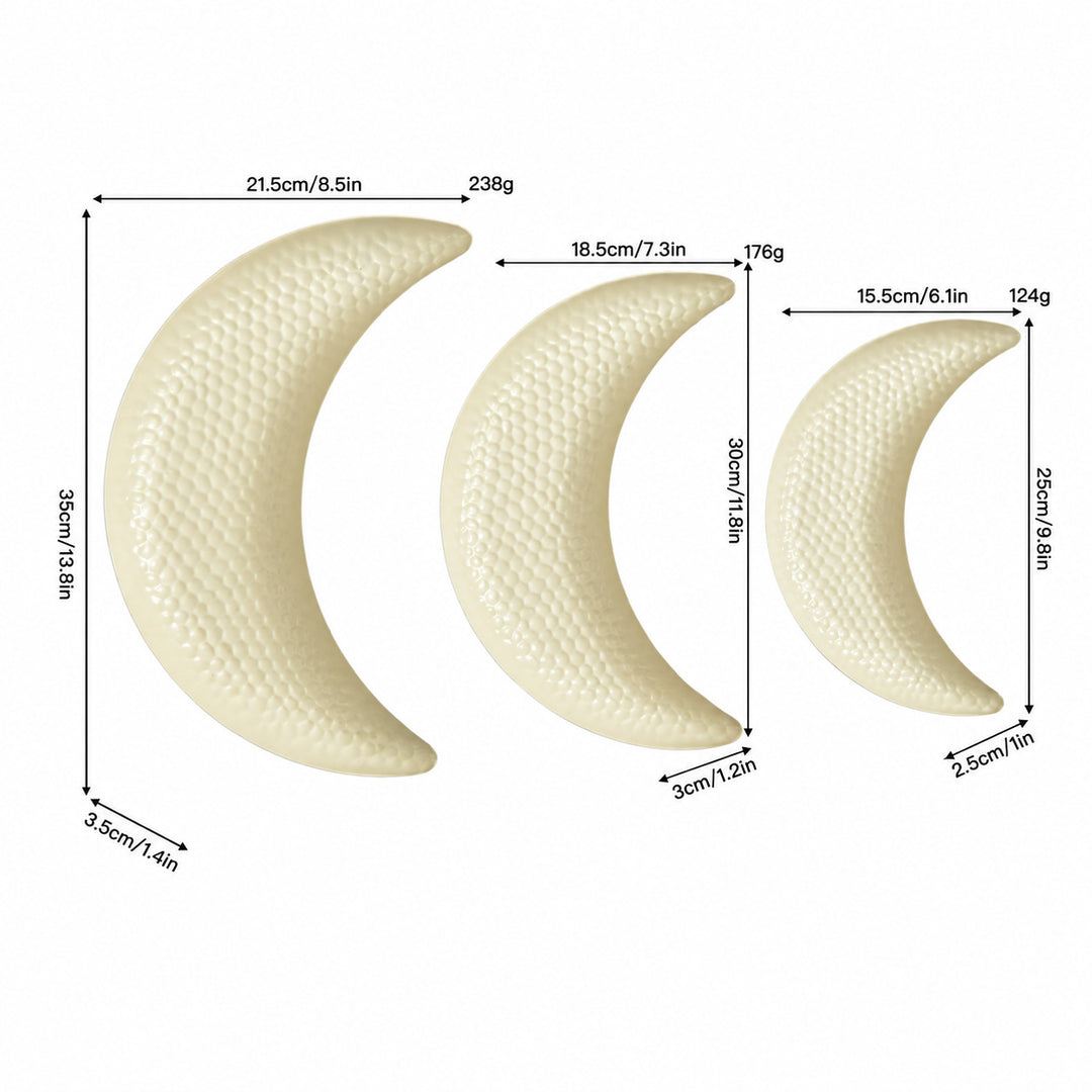 Decorative Moon Cedar Wall Art