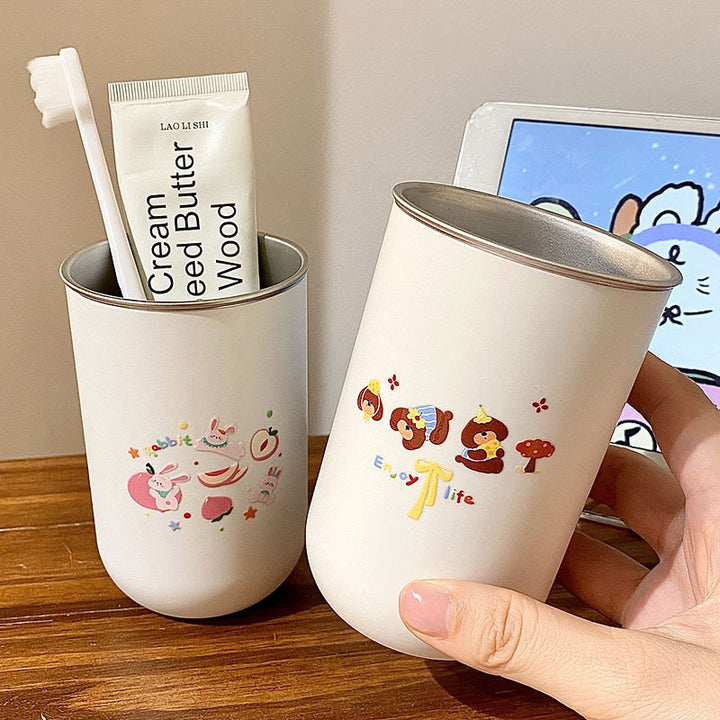 Stainless steel cup with funny animal design Stornfield
