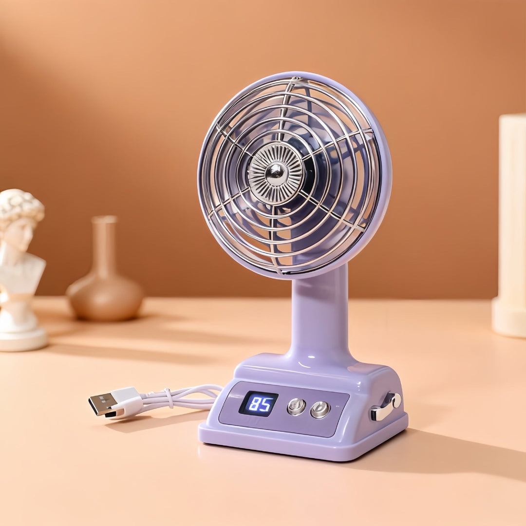 Women Portable Table Fan with Digital Control Stornfield