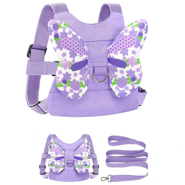 Butterfly-Themed Toddler Harness Backpack Stornfield