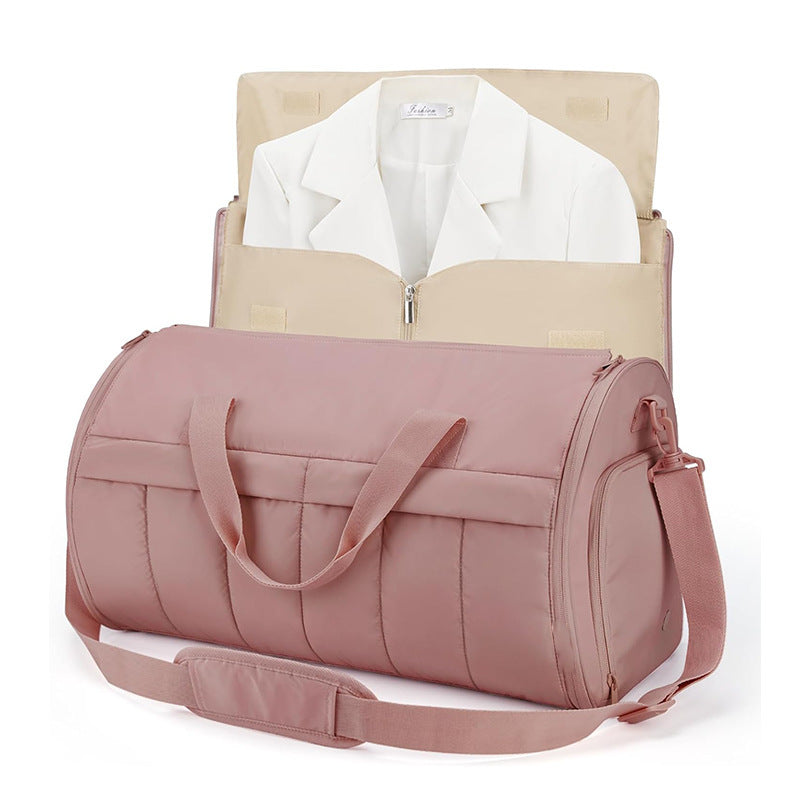 Multifunctional Business Travel Bag with Separate Suit Compartment Stornfield
