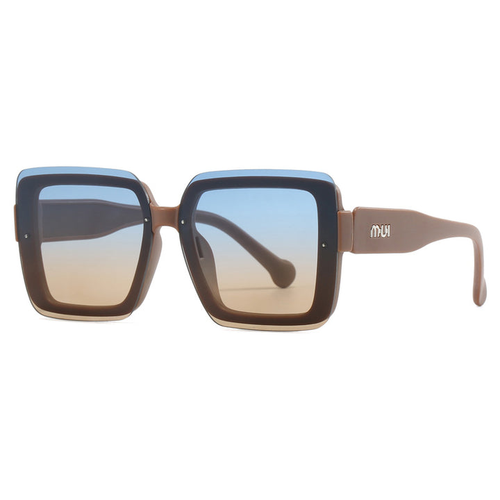 Women's oversized sunglasses in urban design Stornfield