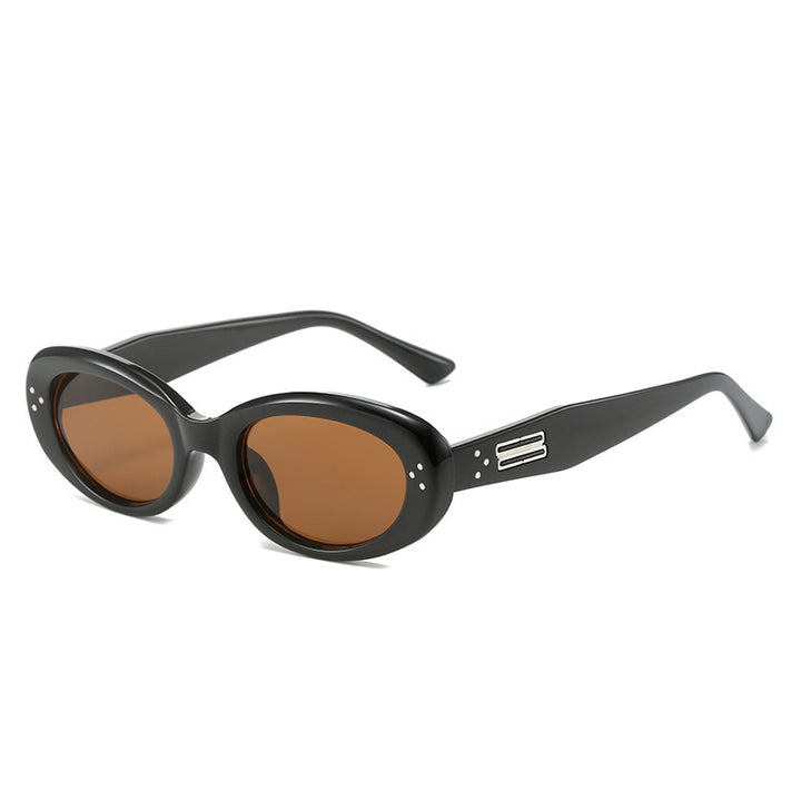 Retro-Inspired Oval Sunglasses Stornfield