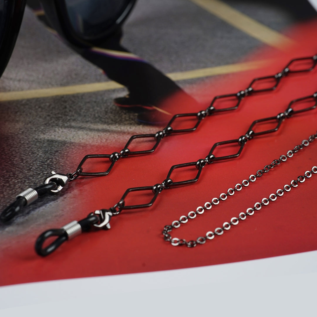 Geometric Link Eyewear Chain Stornfield