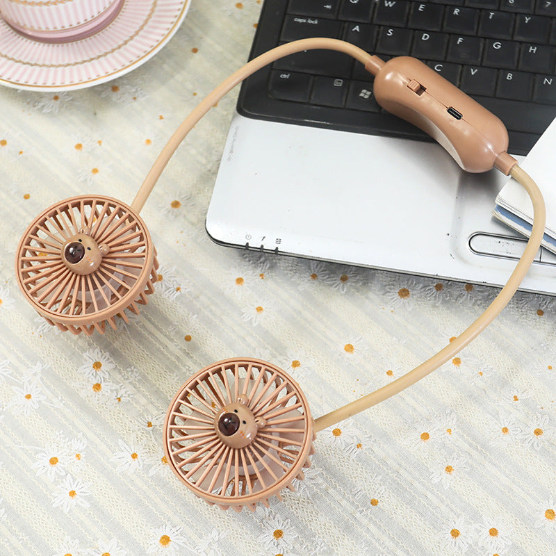 Unisex Flexible Neck Fan with Portable Design Stornfield