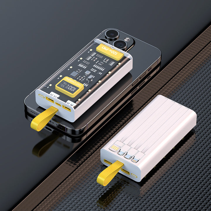 Portable power bank with state-of-the-art charging insight and USB-C support Stornfield