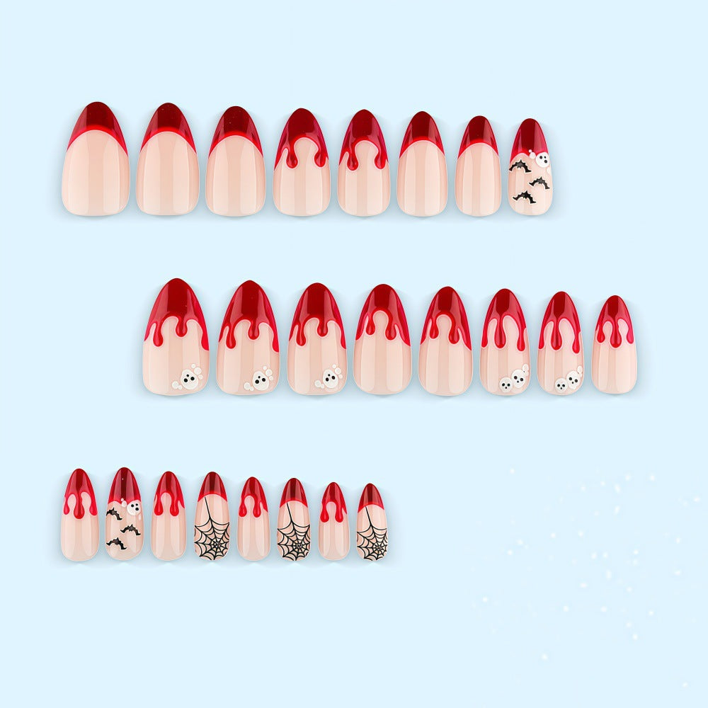 Halloween-style Kunstnagelset Stornfield