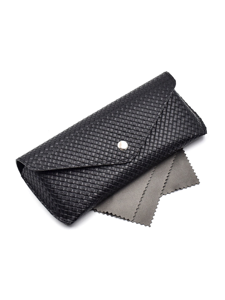 Textured Leather Eyewear Wallet Stornfield