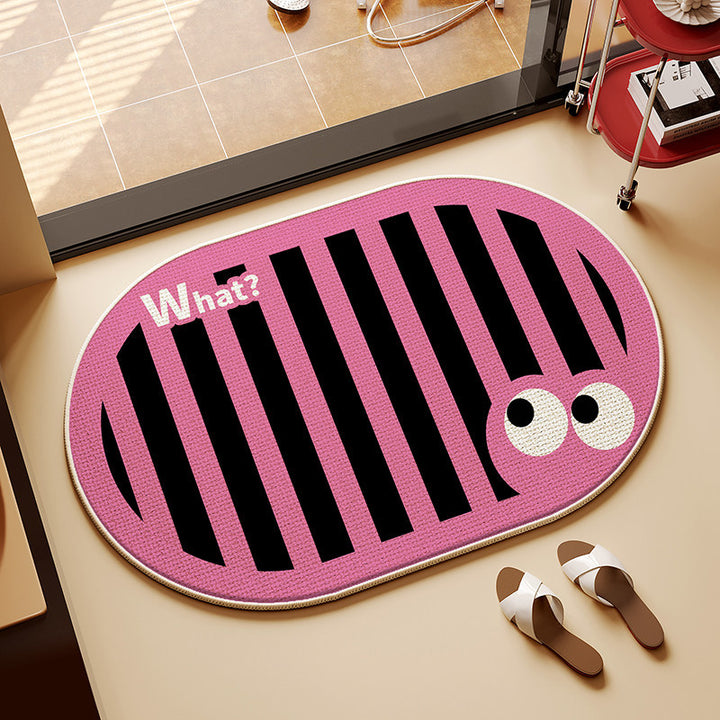 Decorative Cartoon-Themed Area Rug for Home Decor
