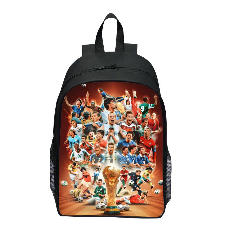 Sporty backpack with Wm trophy design Stornfield
