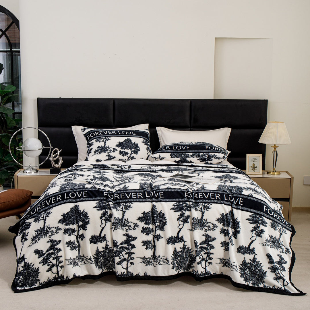 Women Patterned Blanket made of Soft Cotton Stornfield
