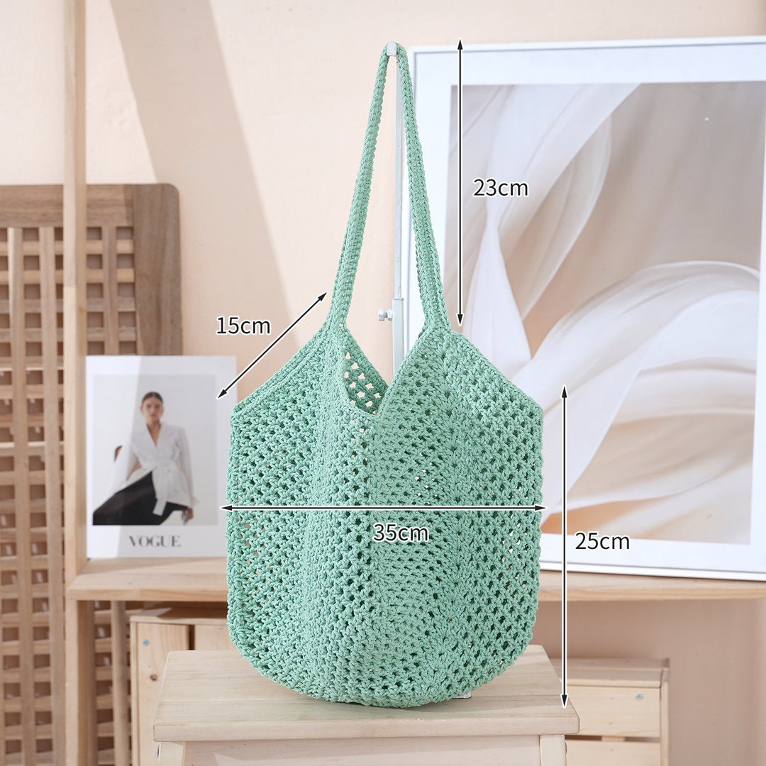 Handcrafted mesh tote bag Stornfield
