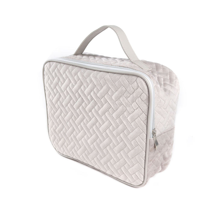 Textured Travel Cosmetic Organizer