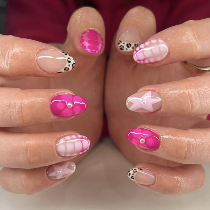 Artistic Animal Print Nail Tips Stornfield