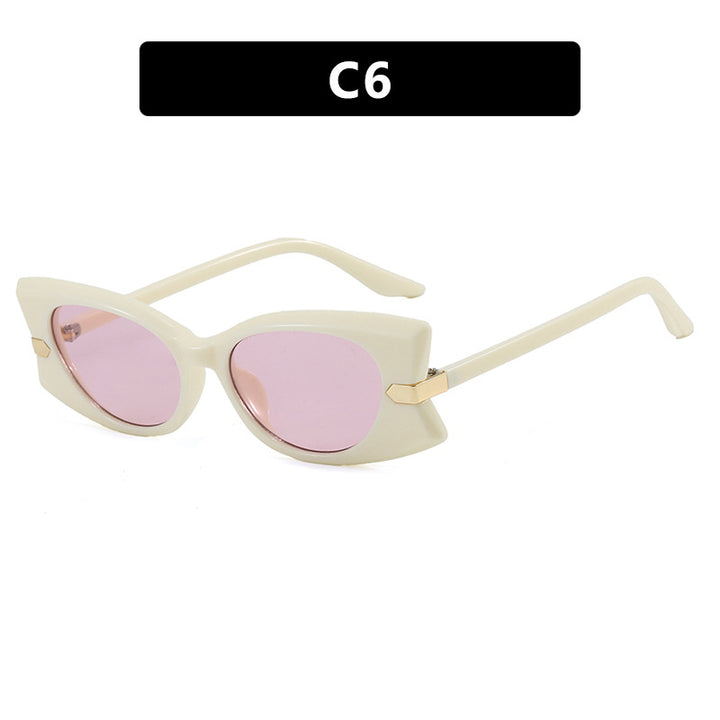 Women's Cat-Eye Sunglasses with stylish metal inserts and UV protection Stornfield
