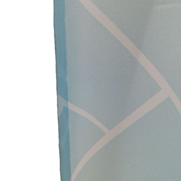 Geo-Patterned Shower Curtain Stornfield