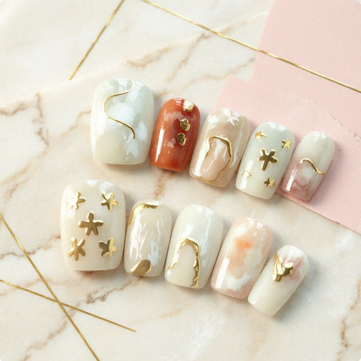 Exclusive Artificial Nails in Elegant Design Stornfield