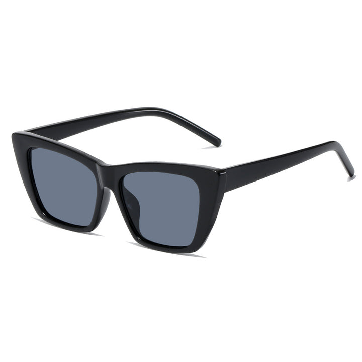 Women's trendy oversized sunglasses with innovative transparent frame Stornfield