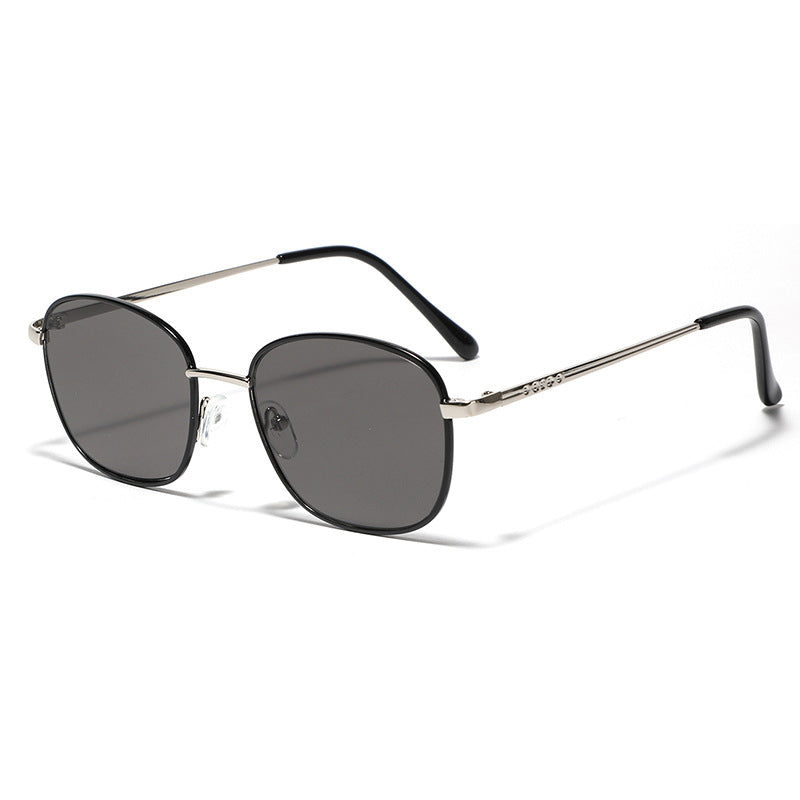 Ladies stylish square sunglasses with elegant metal frame Stornfield