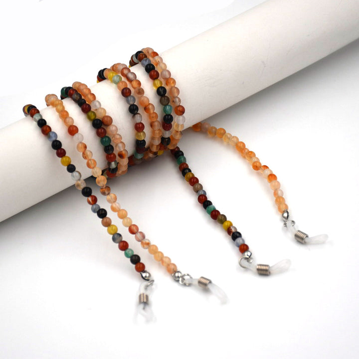 Gemstone Beaded Eyewear Retainer Chain Stornfield