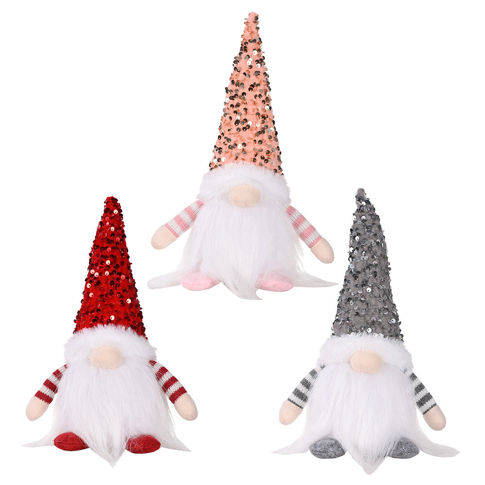 Decorative Christmas gnome with lighting Stornfield