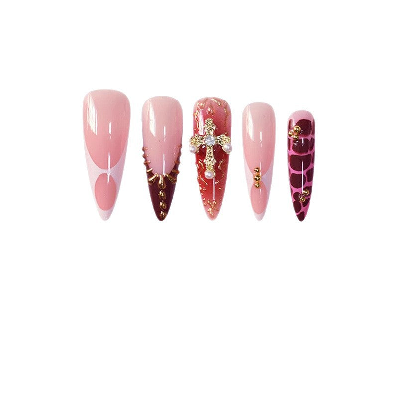 Elegant Stiletto Press-On Nail Set Stornfield