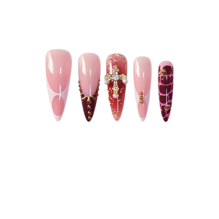 Elegant Stiletto Press-On Nail Set Stornfield