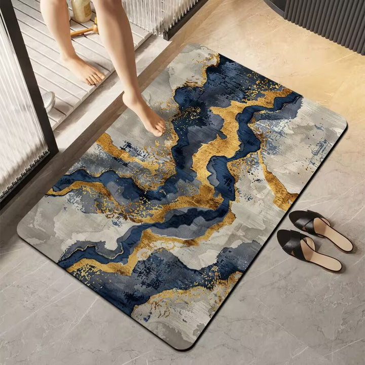 Luxurious Marble Finish Mat Stornfield