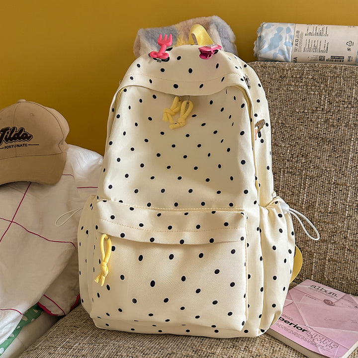 Polka Dot Lightweight Backpack Stornfield