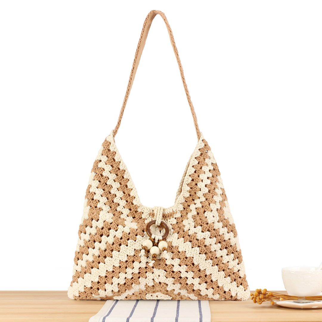 Handbag in Stylish Chevron Design Stornfield