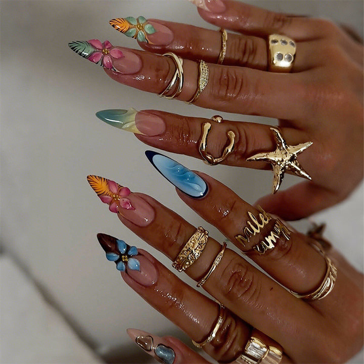 Premium Decorative Press-On Nail Collection Stornfield 1788495967