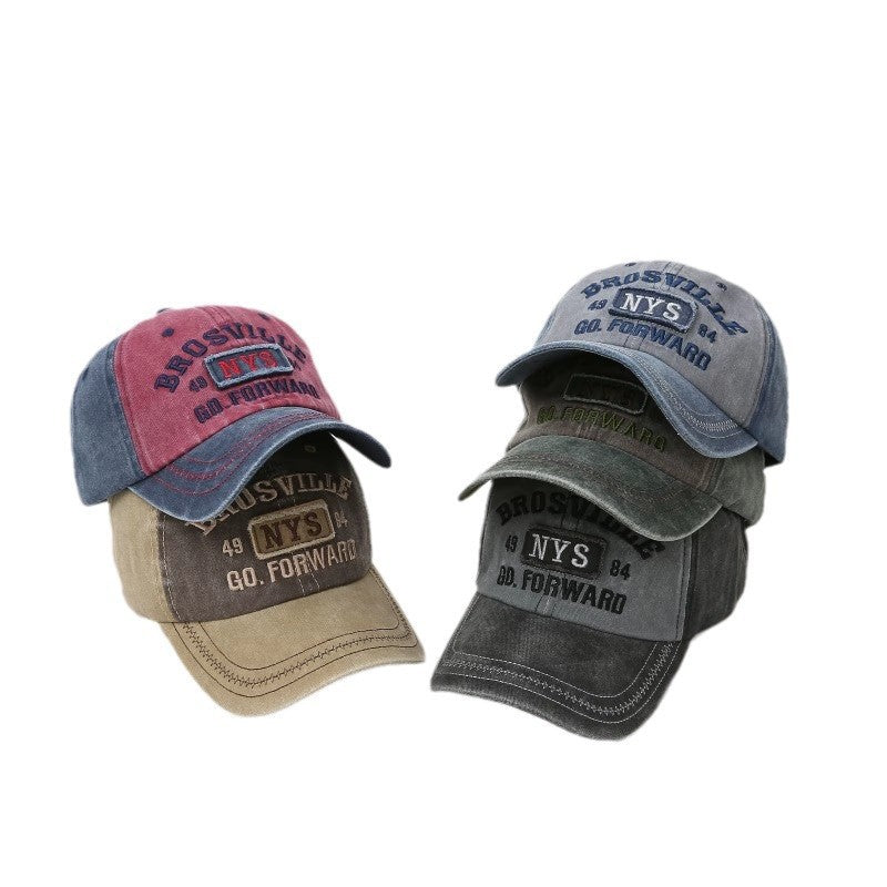 Men's Vintage-Inspired Distressed Baseball Cap Stornfield 1784188194