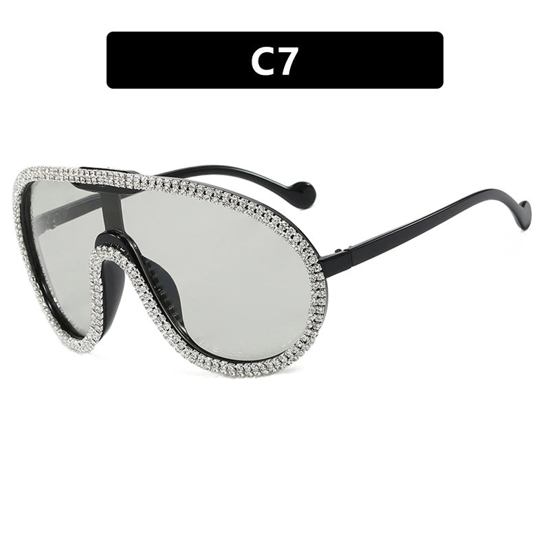 Women's extravagant sunglasses with sparkling frame Stornfield