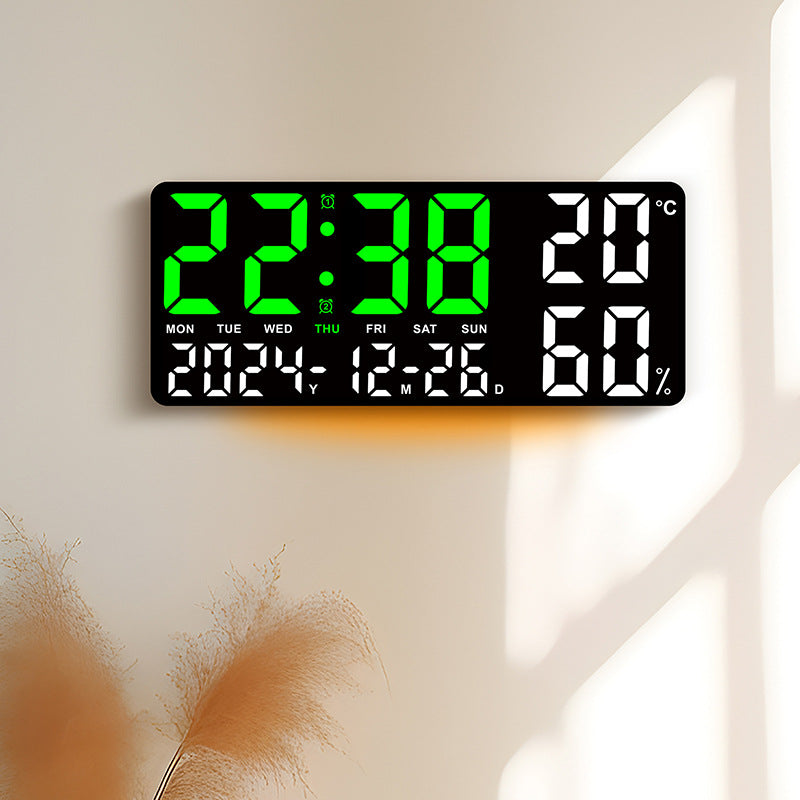 Digital multifunction alarm clock with large LED display Stornfield
