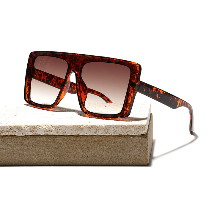 Women oversized square sunglasses with luxurious tortoiseshell design Stornfield