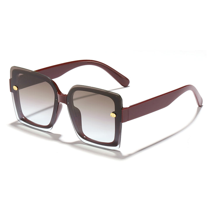 Women's fashionable sunglasses with square design and high-quality frame Stornfield