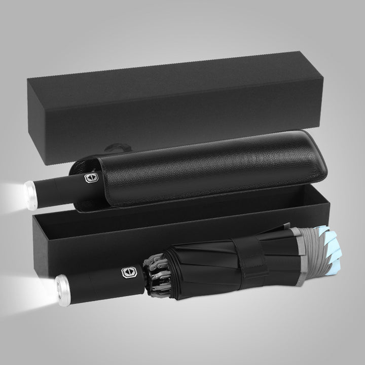 Women compact and innovative double-trigger umbrella Stornfield