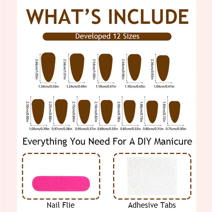 Stylish artificial nail set Stornfield