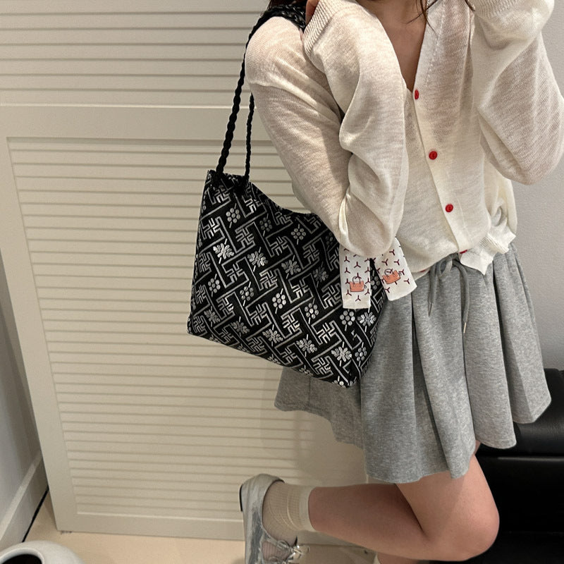 Elegant Patterned Tote Bag Stornfield